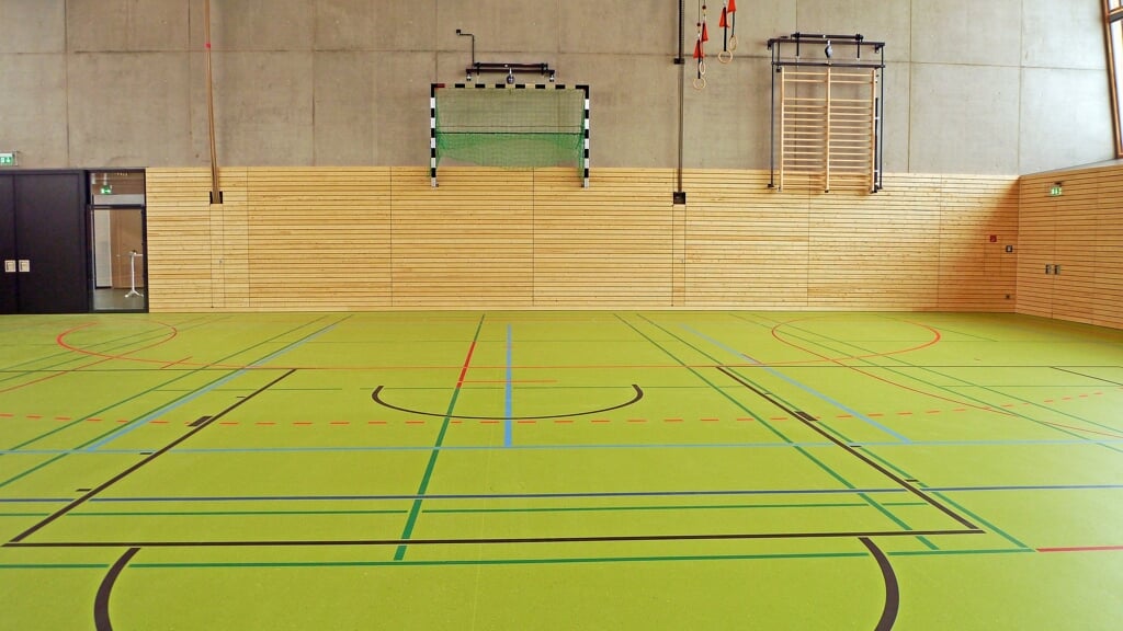Nieuwe gymzaal voor christelijk college Groevenbeek in Ermelo.