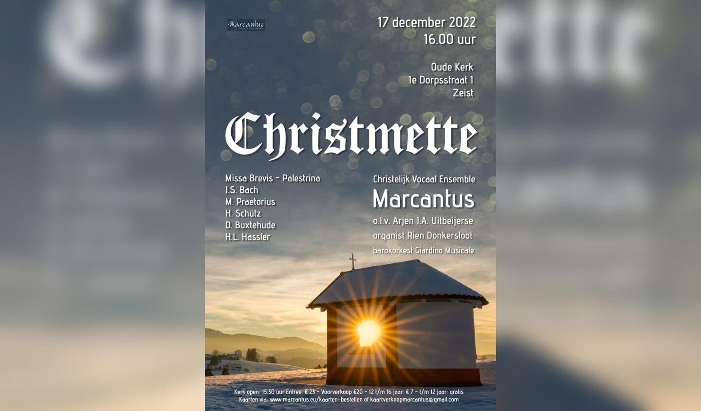 poster Christmette