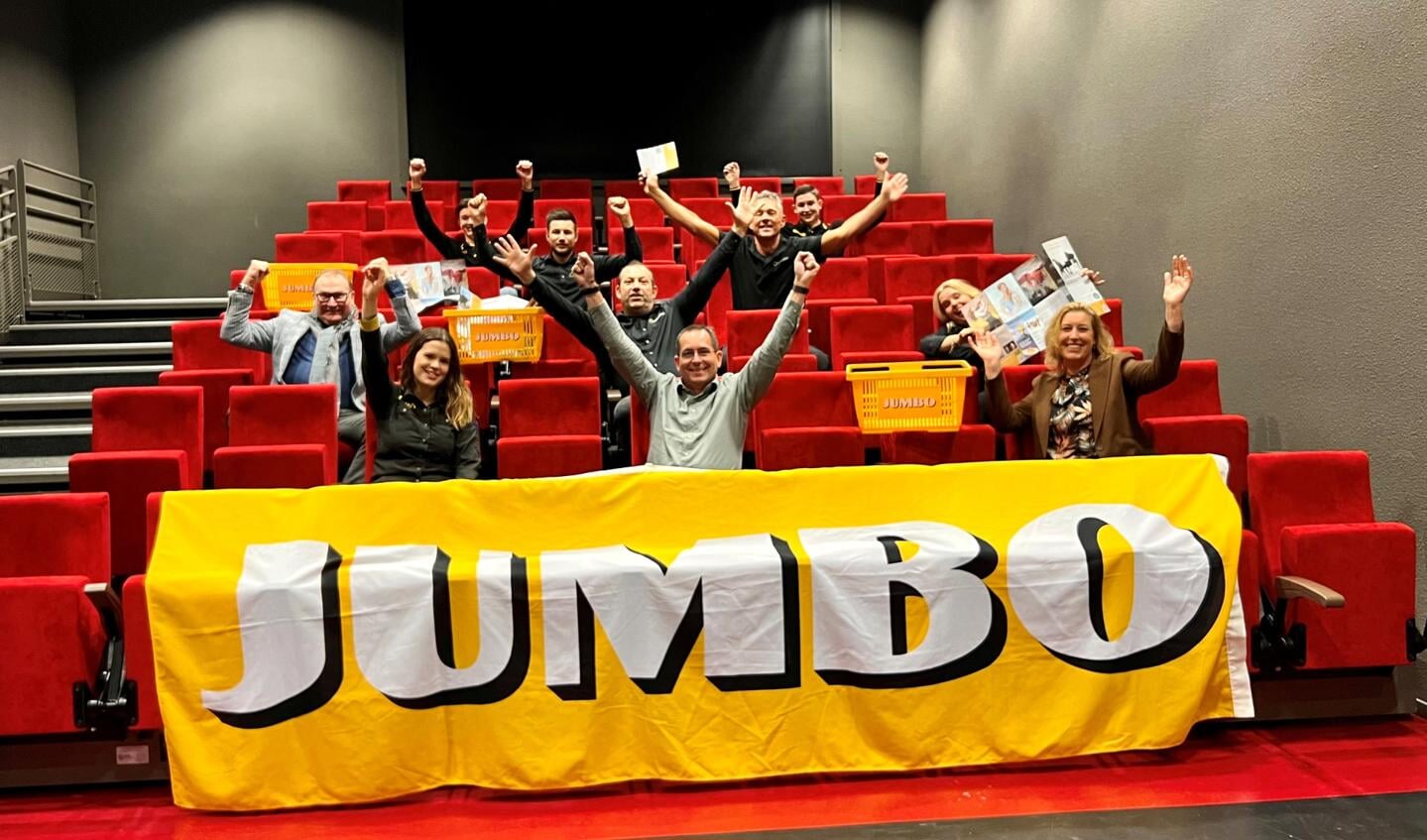 De samenwerking tussen Veluvine Nunspeet en Jumbo bevalt beide partijen goed.