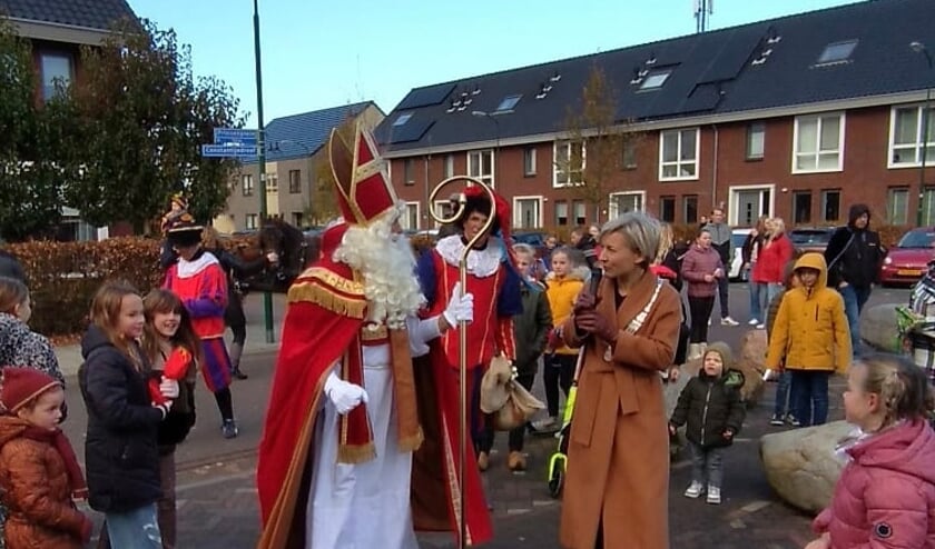 Burgemeester Meerts heeft Sint van harte welkom in het mooie Langbroek 
