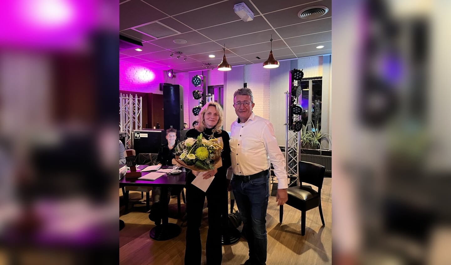 Ingrid van Tilborg legt penningmeesterschap River Trotters na 17 jaar neer.