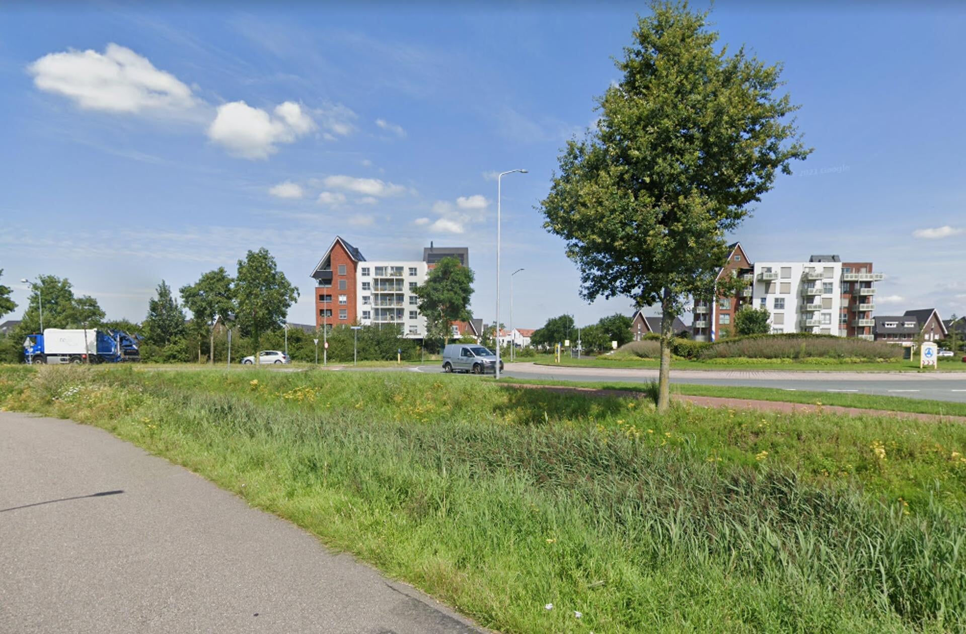 De opstellers van de petitie vinden hoogbouw langs de Arkemheenseweg een mooi alternatief voor hoogbouw van 50 meter.