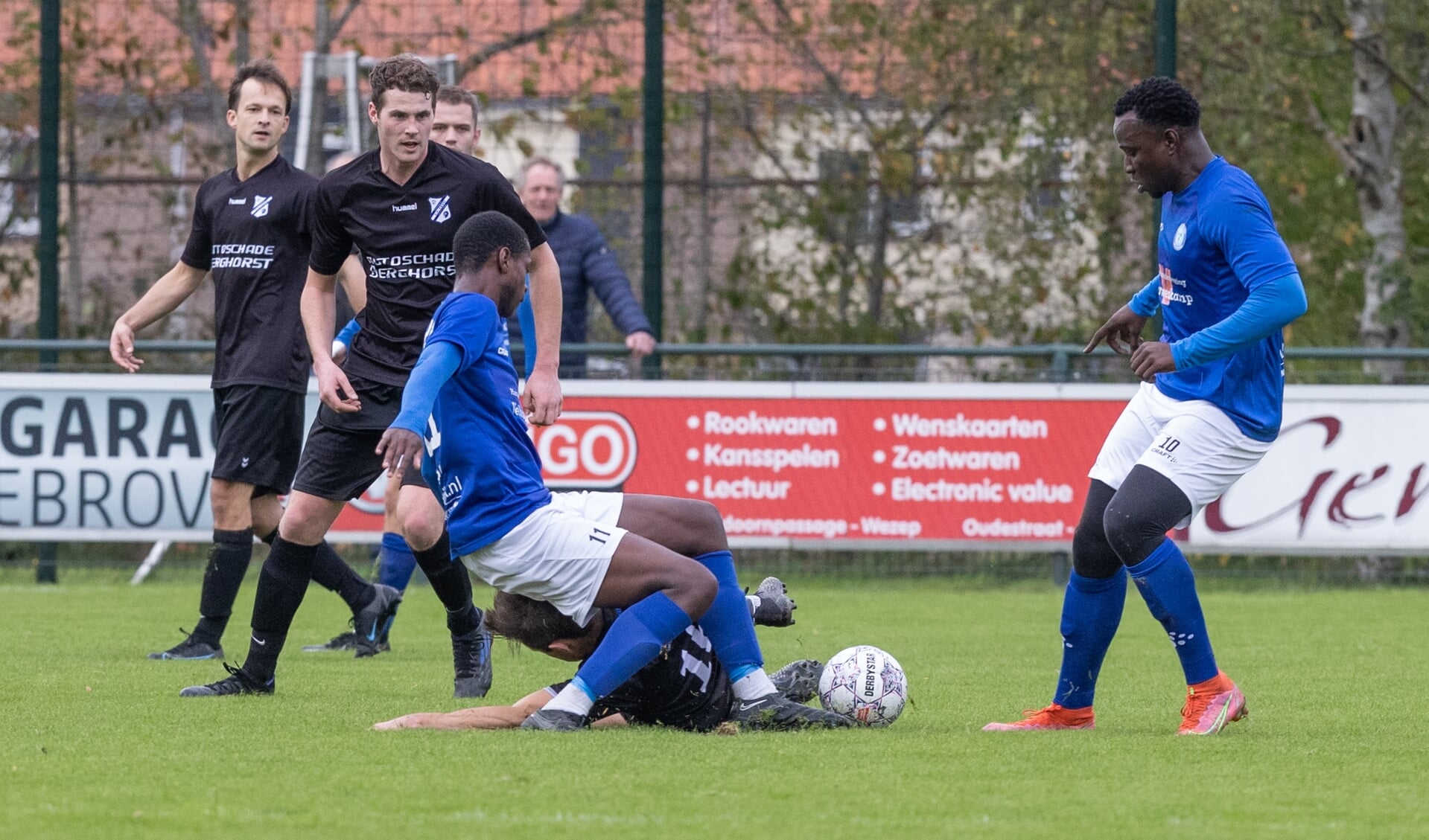 Noord Veluwe Boys, hier op archiefbeeld, speelt zaterdag tegen 't Harde
