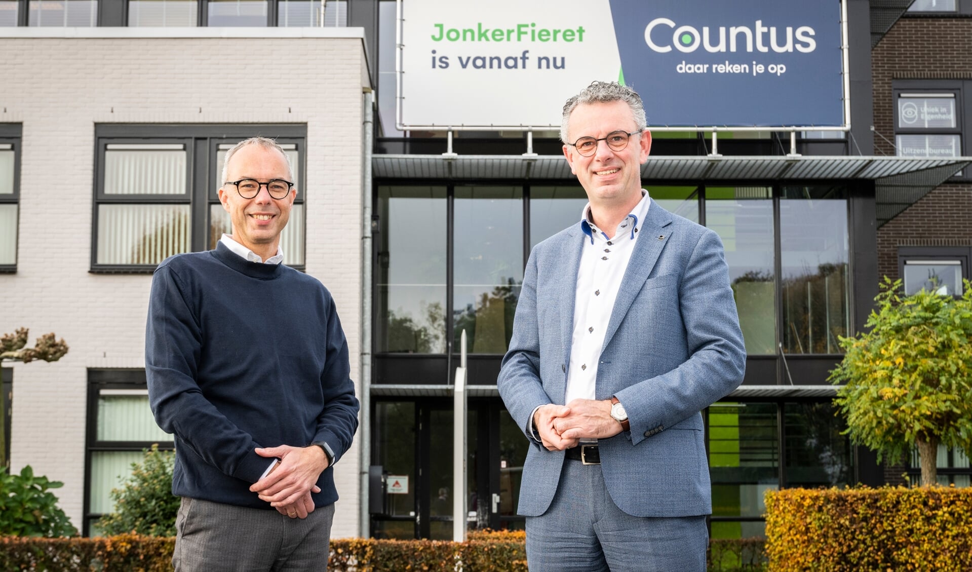 Wijnand Braal (links) en Albert Fieret.