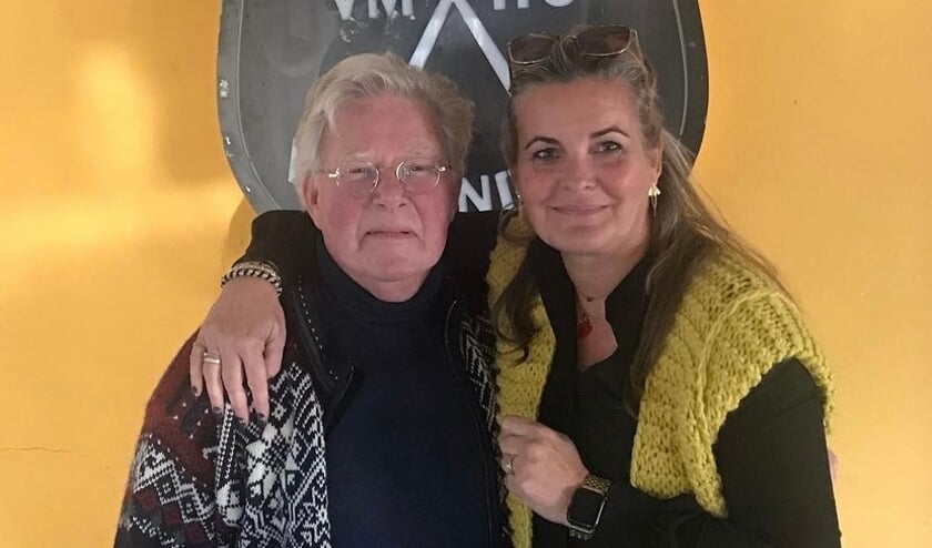 Ger Wegener en Marieke Roorda VMHC hockey jubileum