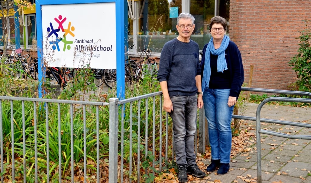Eric Peters en Agnes Scheffers: "De speelplaats had wel wat groter mogen zijn..."