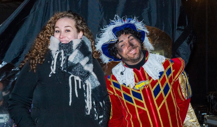 Aankomst Sinterklaas in Vathorst in de Markenhaven