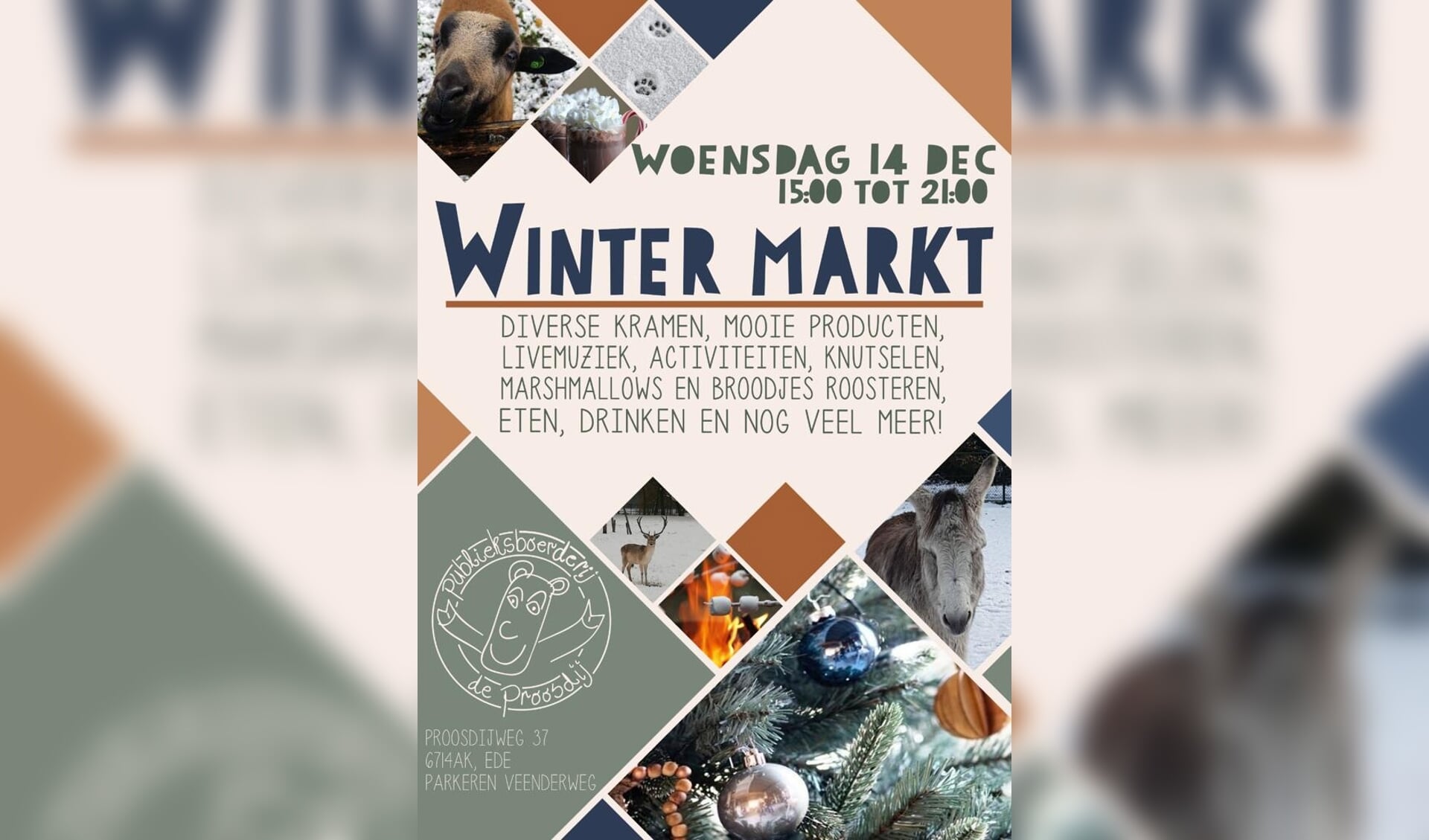flyer wintermarkt Proosdij