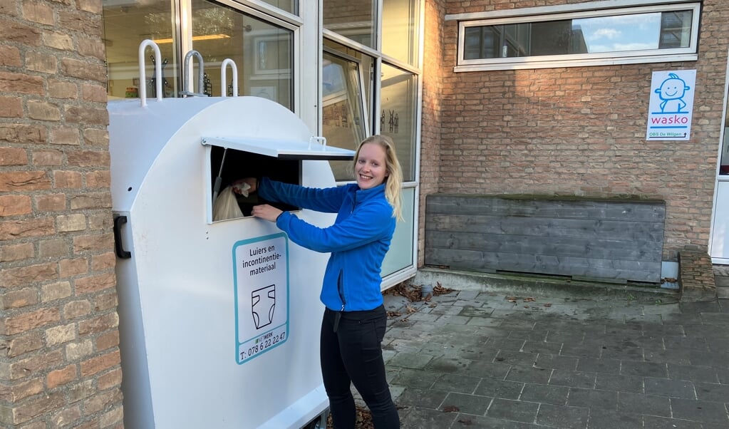 Voor de gemeente Sliedrecht wordt er getest met het recyclen op de locatie De Wilgen. 