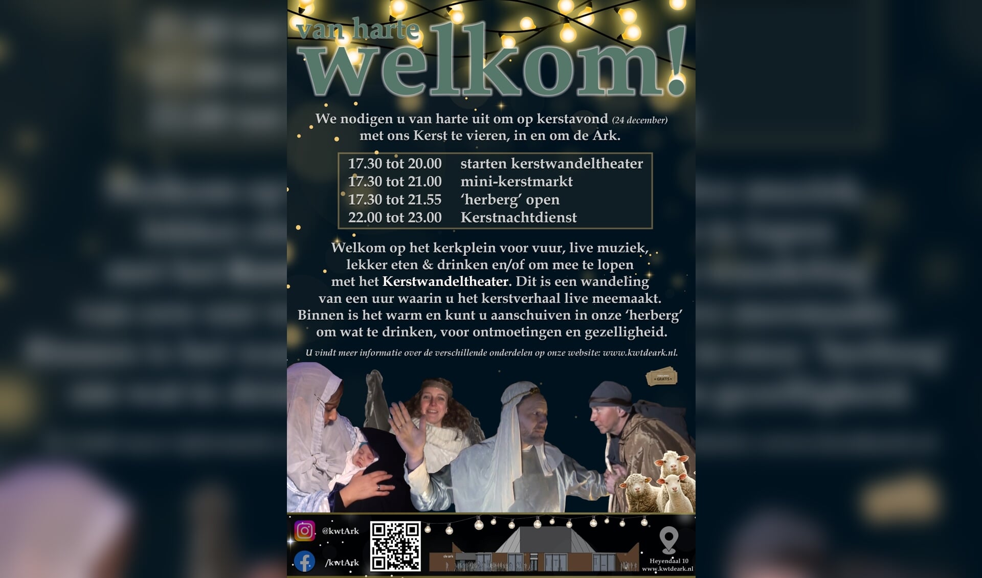 Kerstwandeltheater op Kerstavond EdeStad.nl Nieuws uit de regio Ede