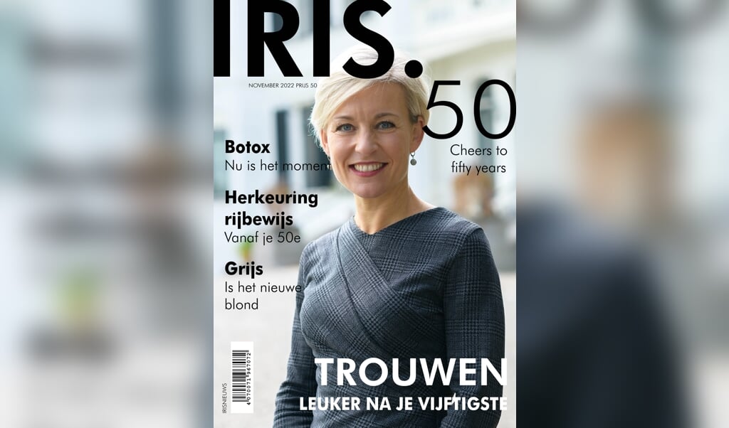 Iris Meerts is op 29 november van dit jaar 50 jaar geworden en kreeg van de ambtenaren een magazine Iris