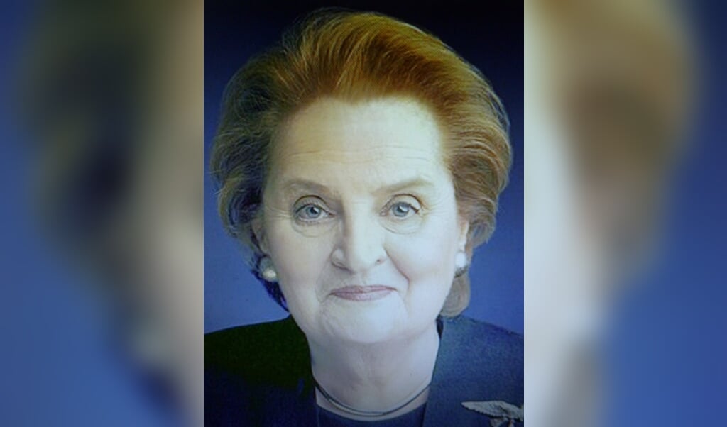 Madeleine Albright gaf via haar broches graag politieke statements af.