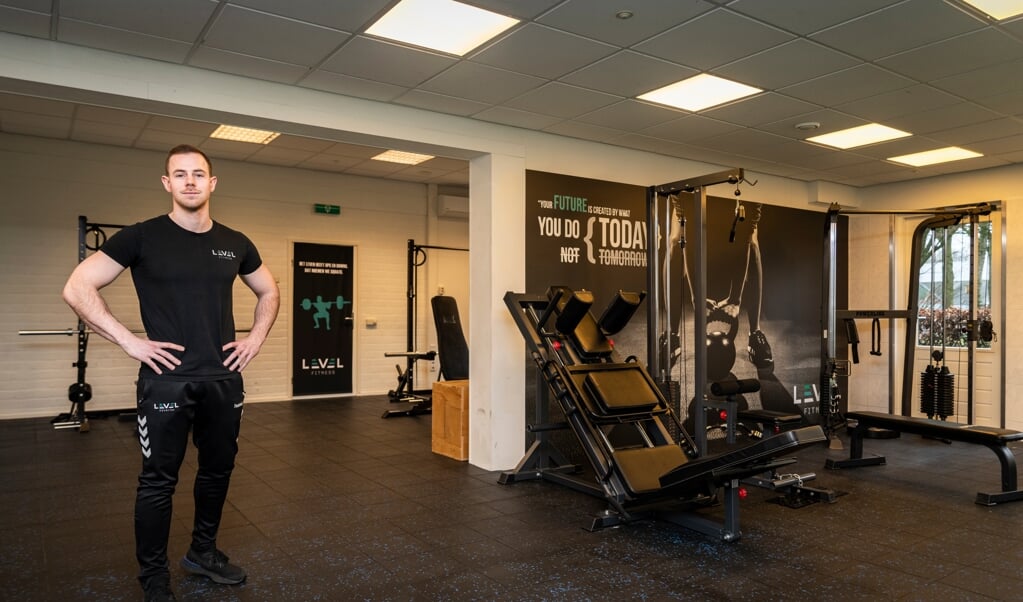 Personal trainer Rob van den Bogaard van Level Fitness in Barneveld.