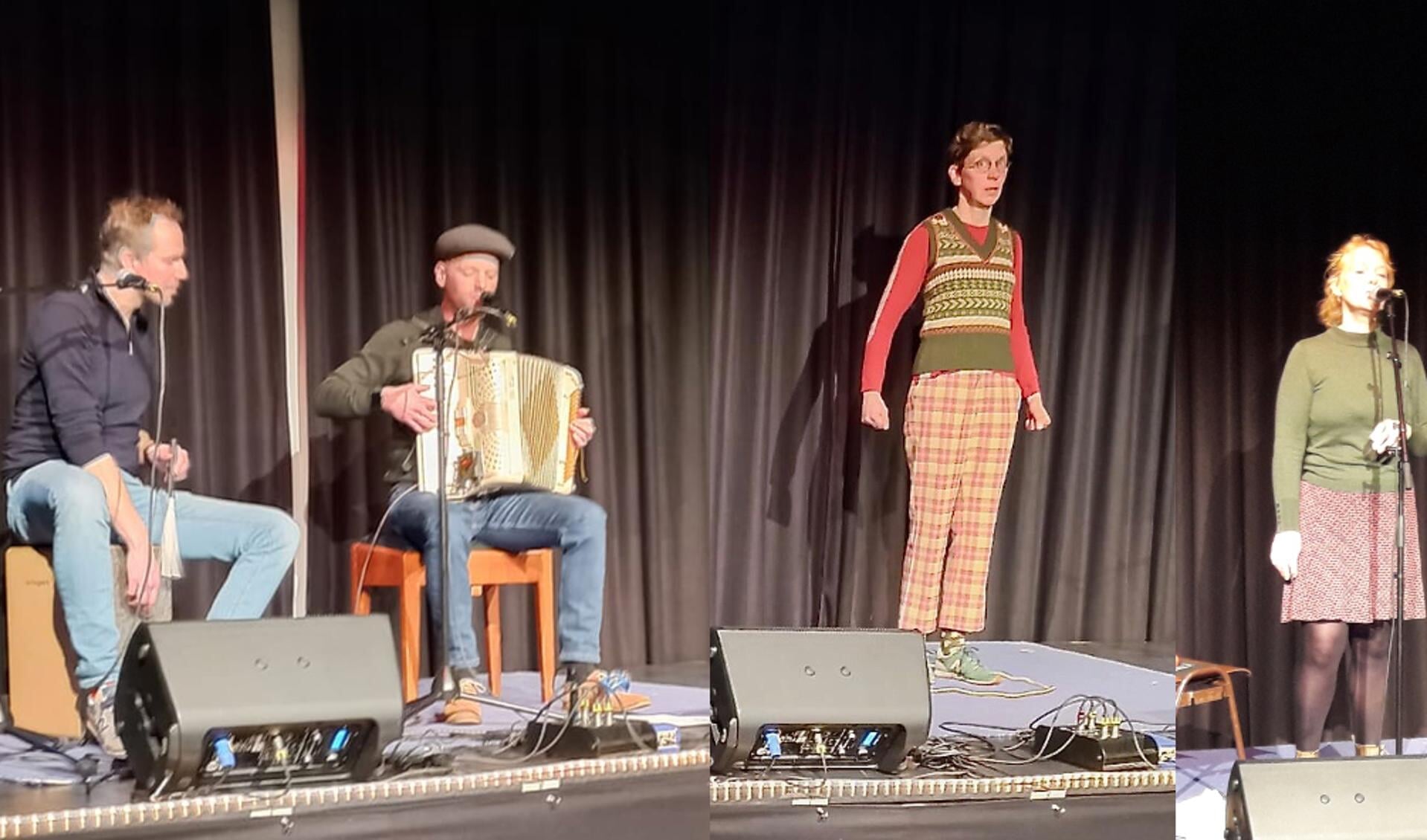 Pim van Gennip, Jense Meek, Joop-Maris Vollering, Marijke en Paul de Ruiter.