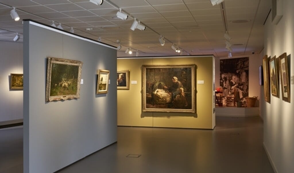 Interieur Noord-Veluws Museum.