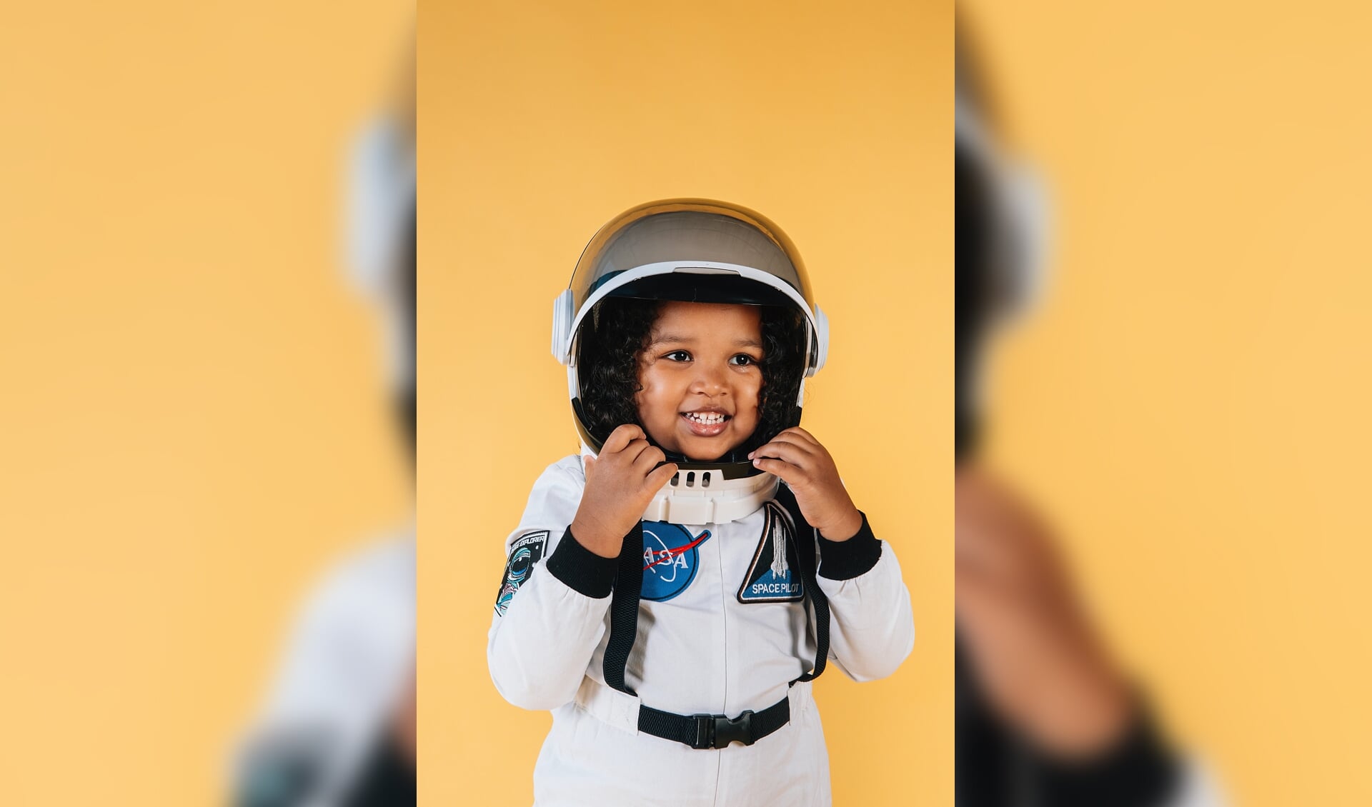 Kind als astronaut