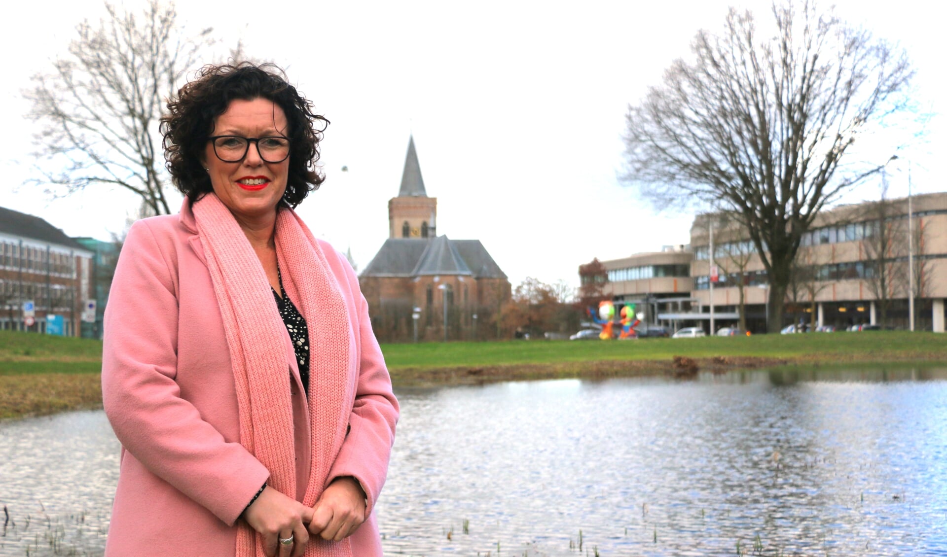 Gabriëlle Hazeleger is de eerste vrouwelijke lijsttrekker van GemeenteBelangen.