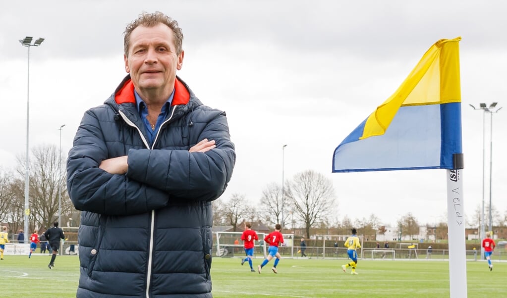Cees Hogenes nog als voorzitter van FC Delta Sports'95