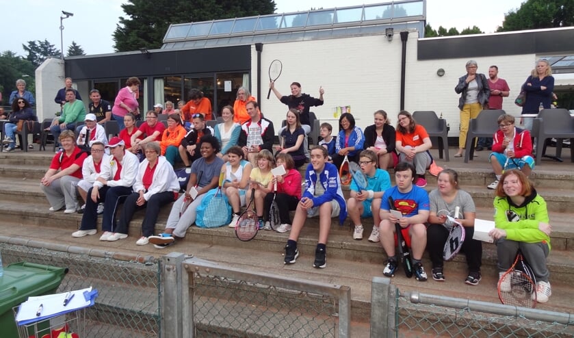 Tennisvereniging Griffensteyn heeft al ruim tien jaar een afdeling G-tennis.