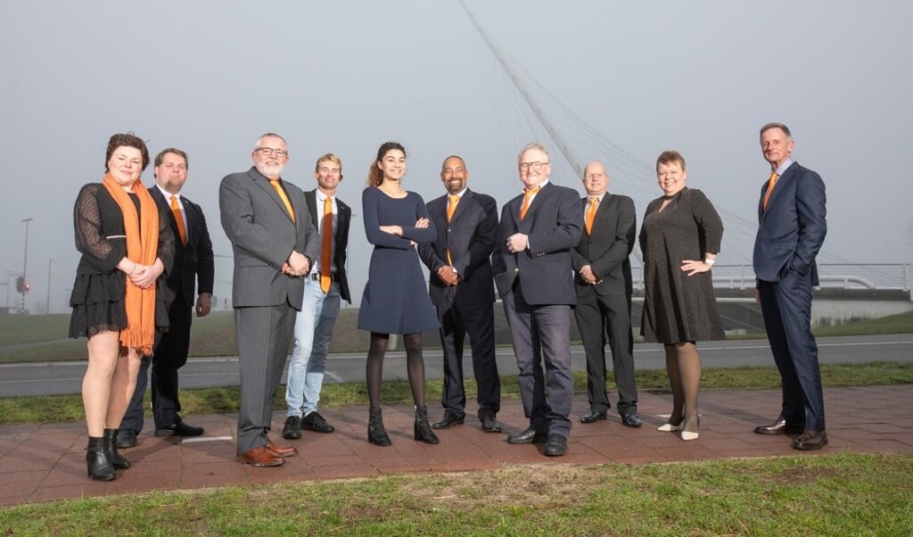 De top van de ploeg van Forza: een mix van jong en oud uit diverse kernen van Haarlemmermeer.