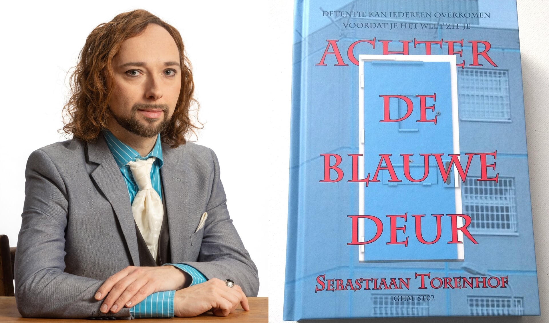 Sebastiaan Torenhof en zijn boek Achter de Blauwe Deur