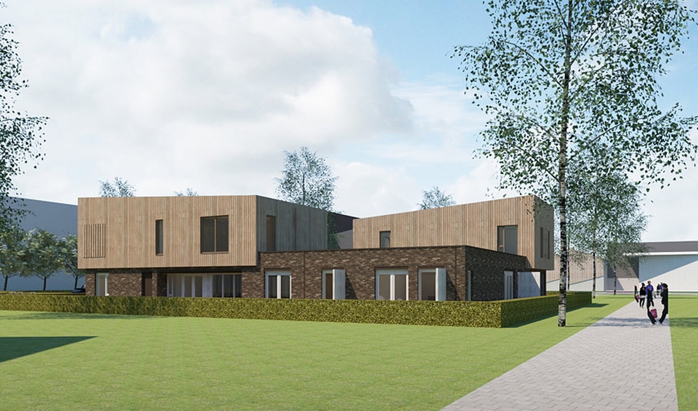 Impressie van hoe het Hospice Amsteloever er uit moet gaan zien.
