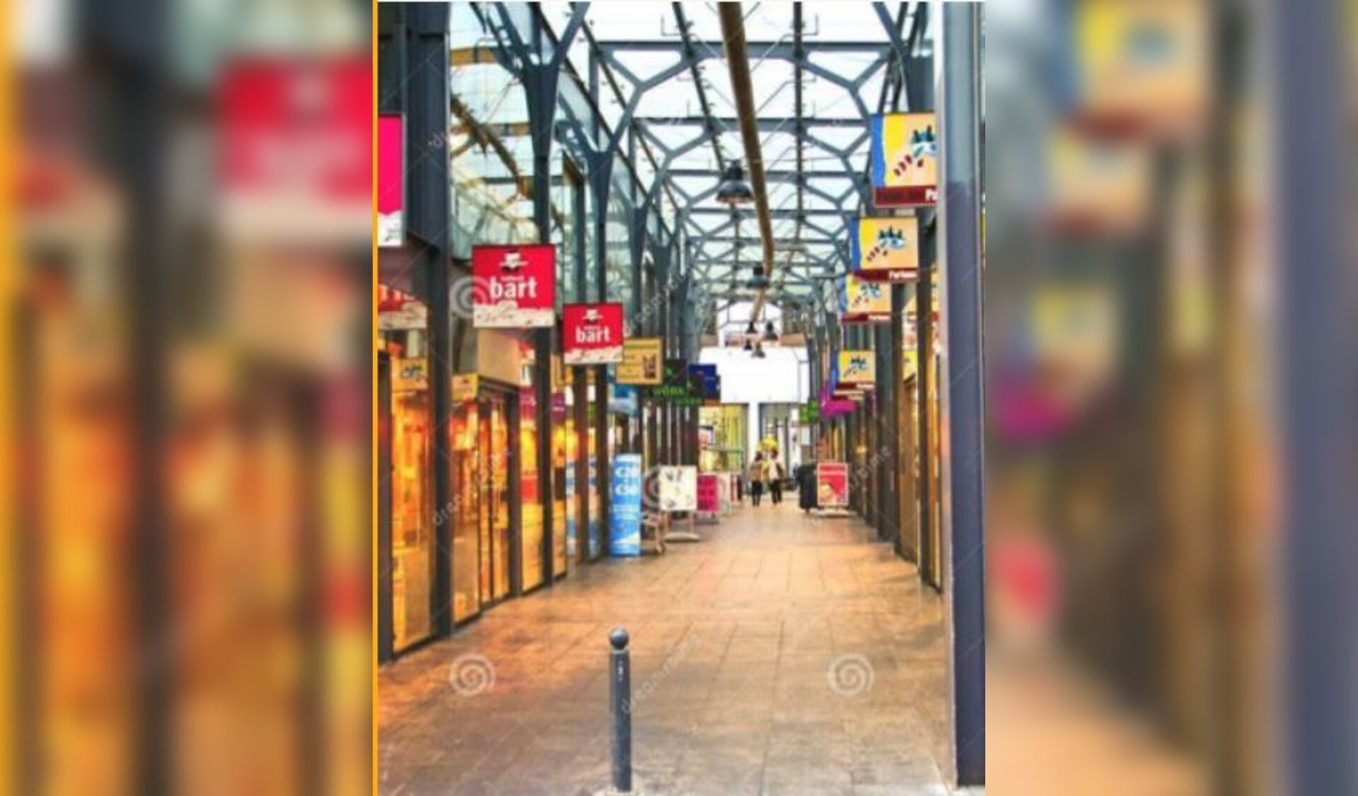 De winkelpassage in de Botersteeg is in beeld als cultuurstraat