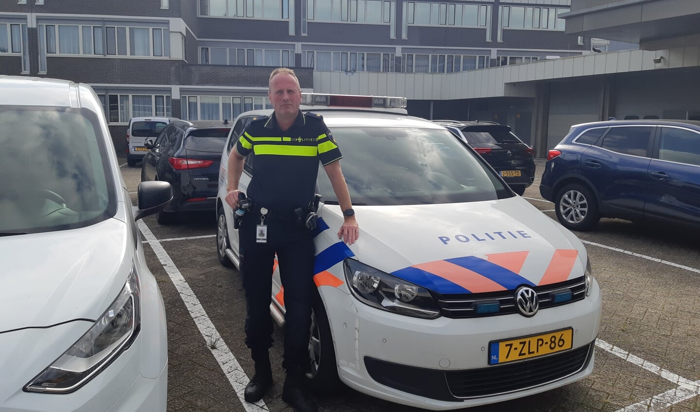 Wijkagent Gerco Gijsbers.
