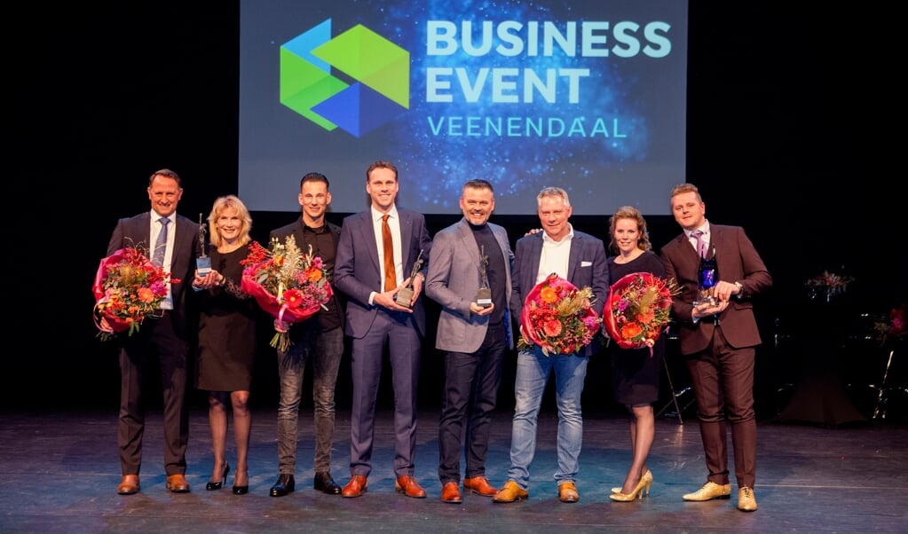 De winnaars van het Business Event in 2019.