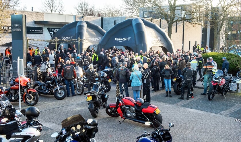 Start Nonnetjesrit 2022 in Leusden