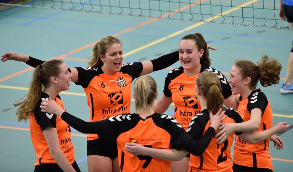 De SDS-dames sloten de competitie af met een 3-1 overwinning