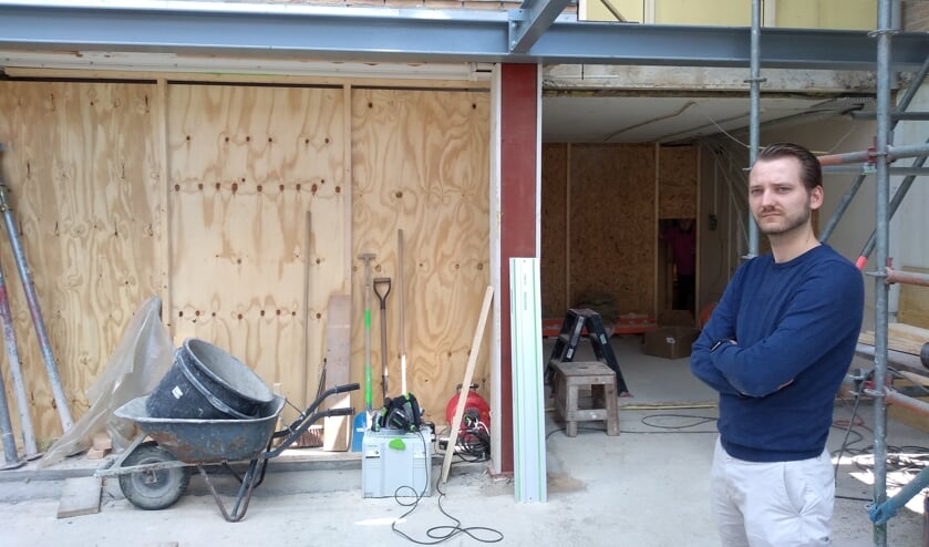 Jurgen Venhoeven is projectbegeleider en zorgt voor goede communicatie tussen bewoners en aannemers.