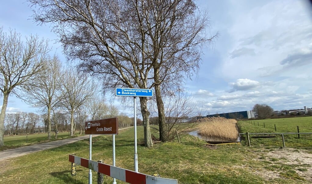 De gemeenteraad stemde tegen het zonnepark aan de Cleenhorsterweg.