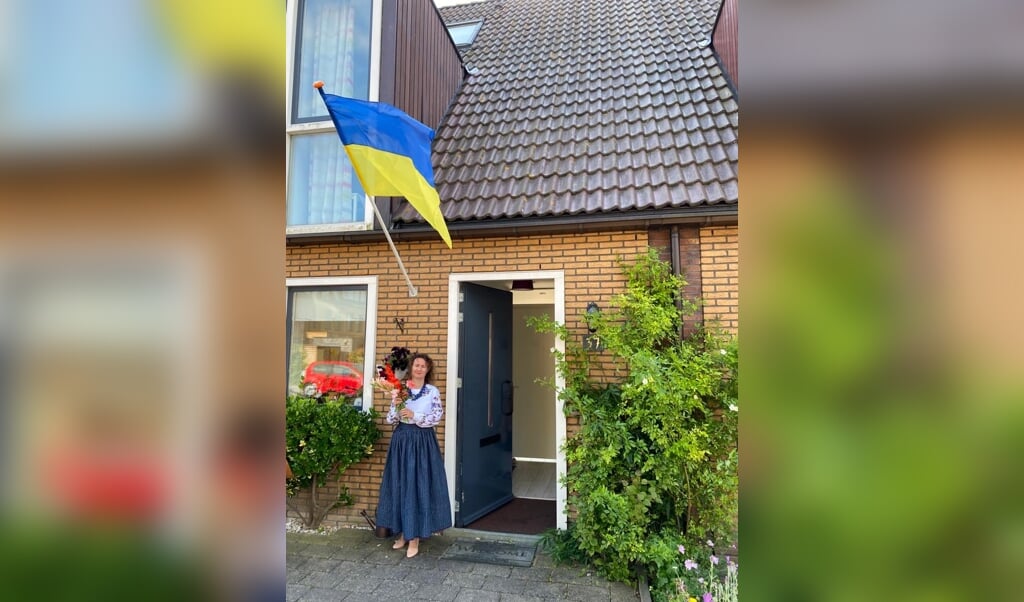 Een van de 210 Oekraïeners in Haarlemmermeer wonen.