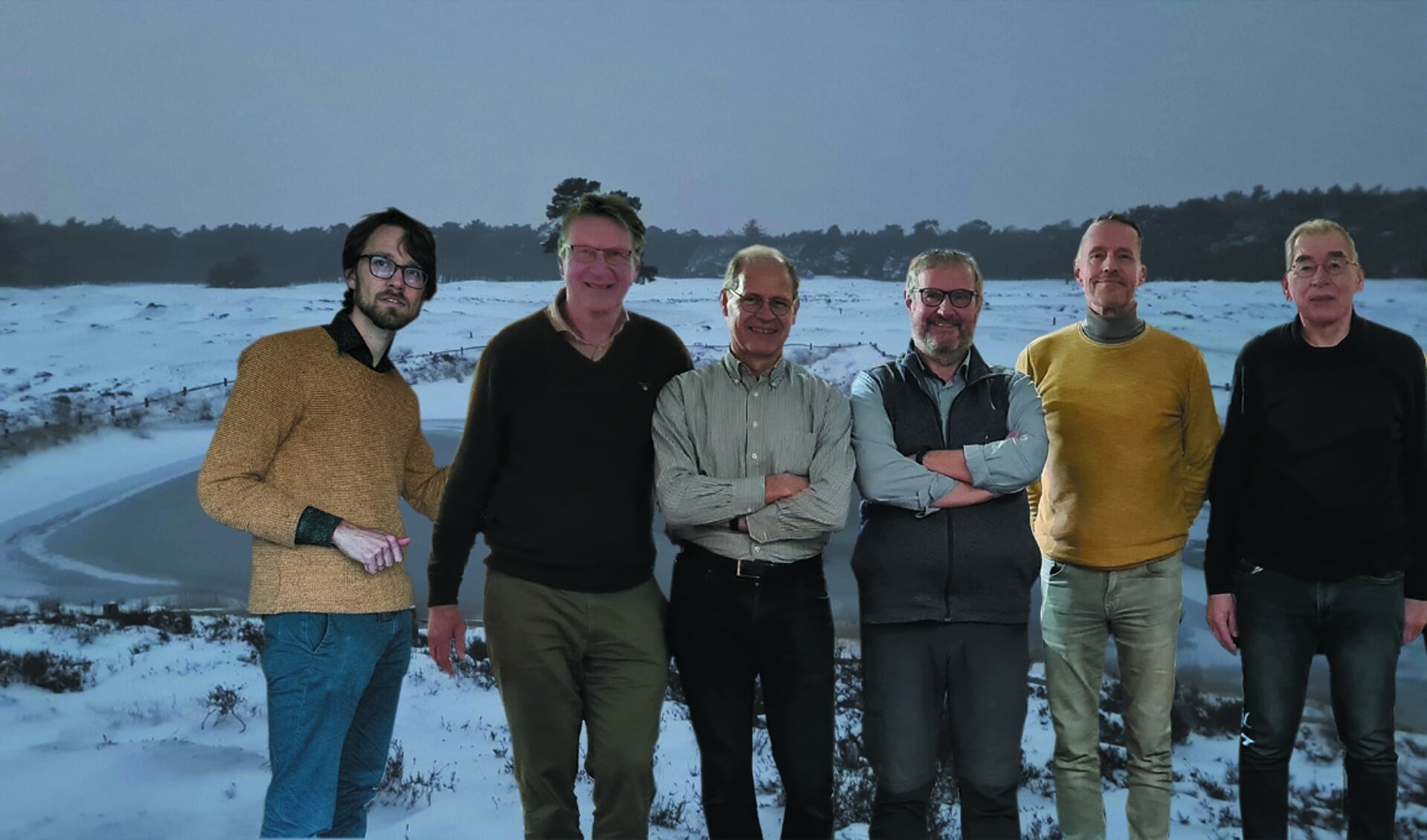 Ko Melis, Richard Botman, Roel van Kuppevelt, Wil Spronck, Maarten Koningsberger, Ron Kuyper.