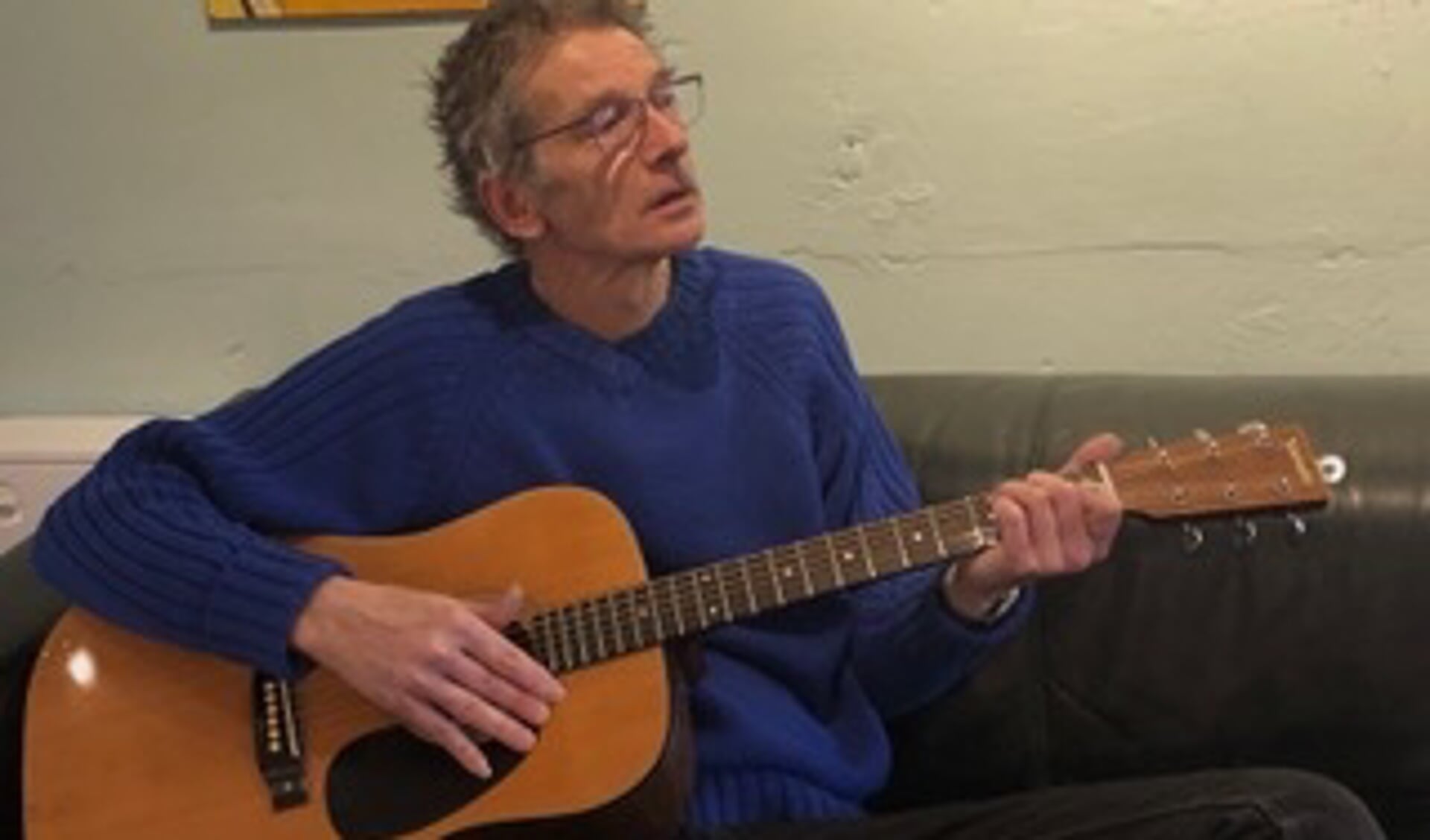 Singer-songwriter Bert Polman treedt op 16 maart ook op tijdens het stemmen in de Cultuurhoek