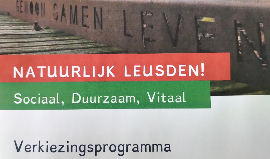 Voorbeeld tekst uit het verkiezingsprogramma GL-PvdA