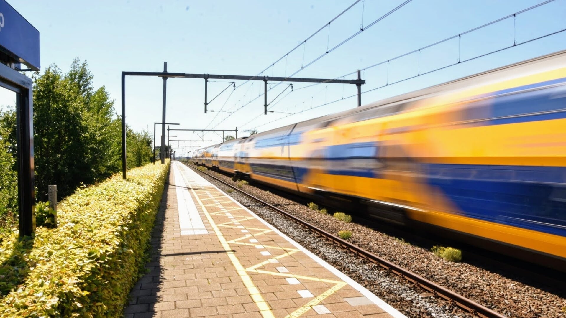 Treinstation Nieuw-Vennep.