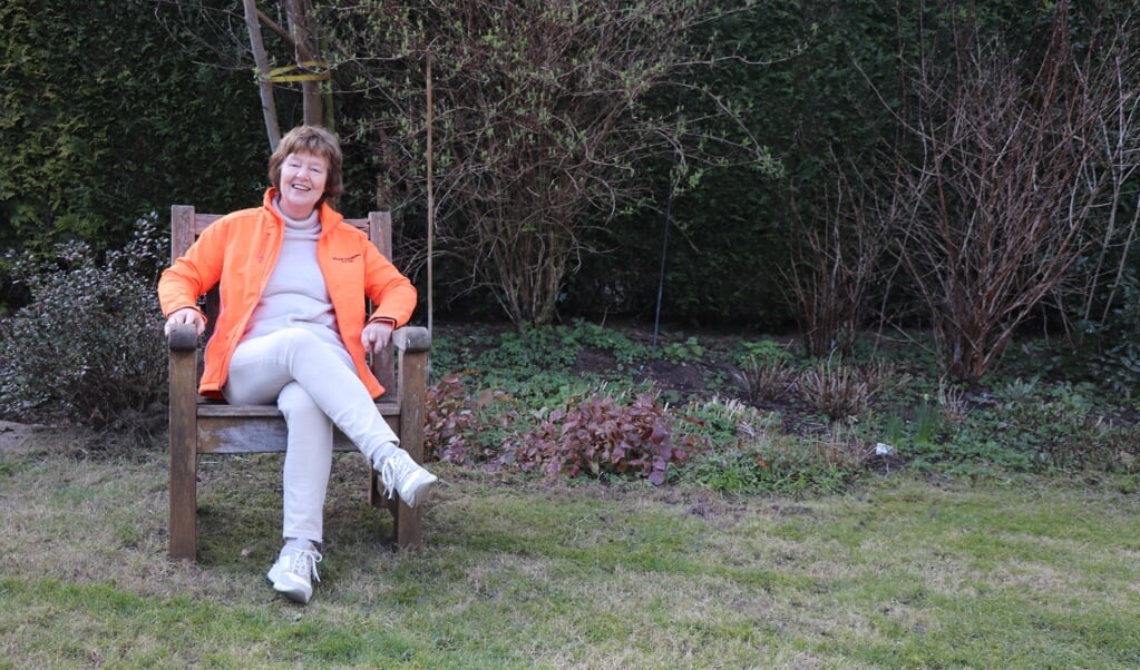 Voorzitter van Oranjevereniging Putten, Trudy Schippers, kan niet wachten om weer gezellig Koningsdag te vieren met alle inwoners van Putten.
