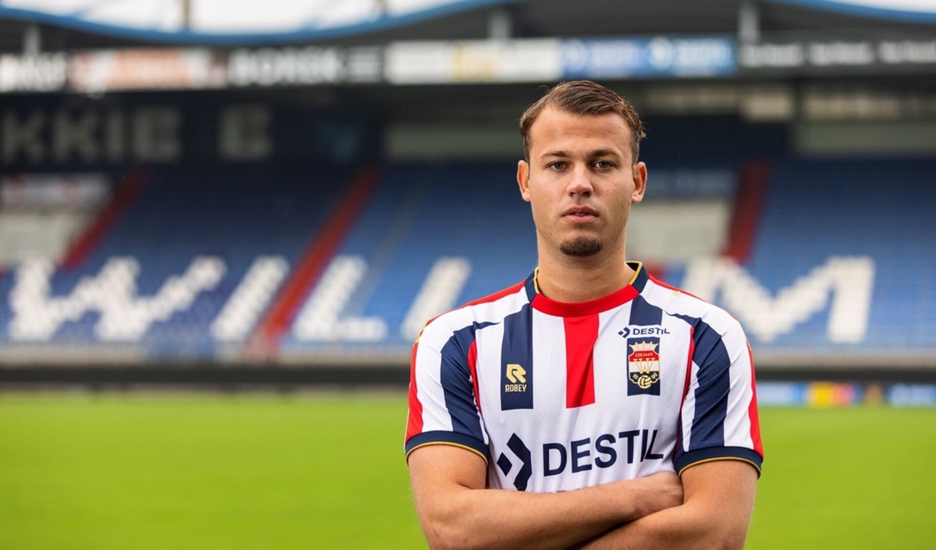 Woudenberger Christiaan van der Mark is dit seizoen verhuurd aan Willem II. 
