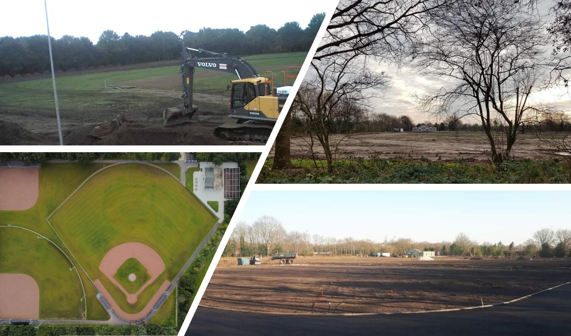 Verloop renovatie honk- en softbalvelden