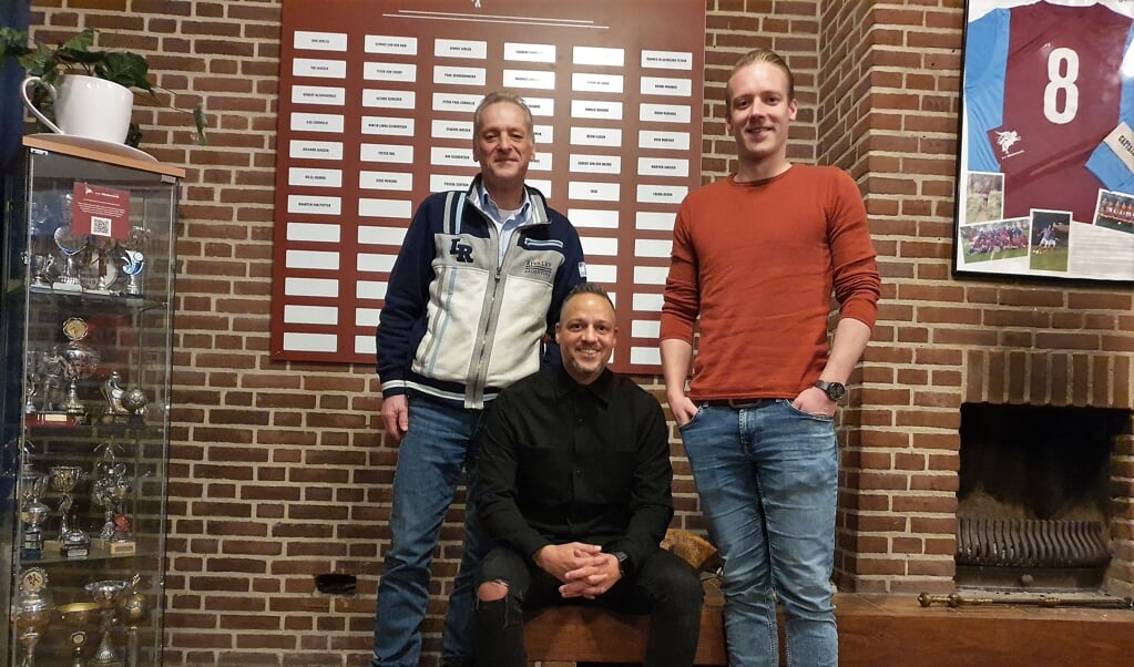 De kartrekkers: Peter Paul Cornielje, Vincent Zuiderwijk en Laurent Cornielje (vlnr).