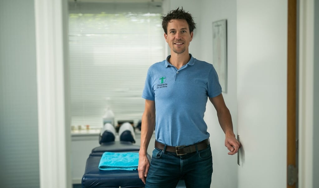Dirk-Jan Sikking heeft een nieuw pand in Driebergen betrokken met zijn chiropractie praktijk. 