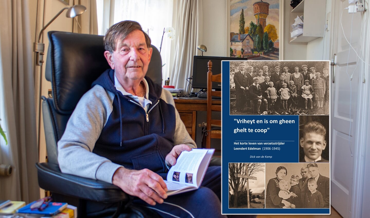 Dick van de Kamp wilde het verhaal van de verzetsstrijder Edelman bekend maken.