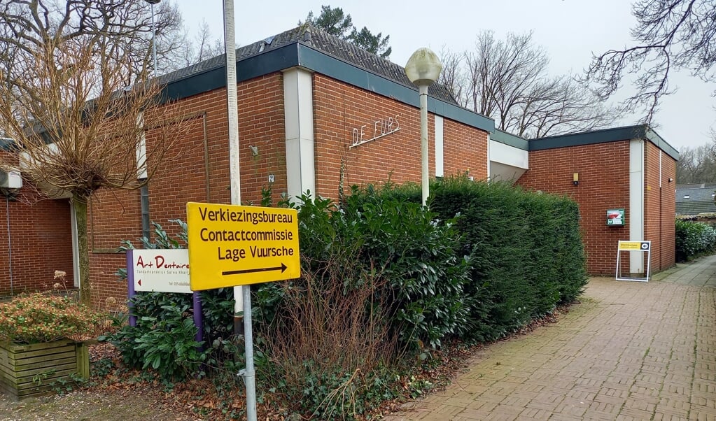 Woensdag konden inwoners van Lage Vuursche stemmen in De Furs.