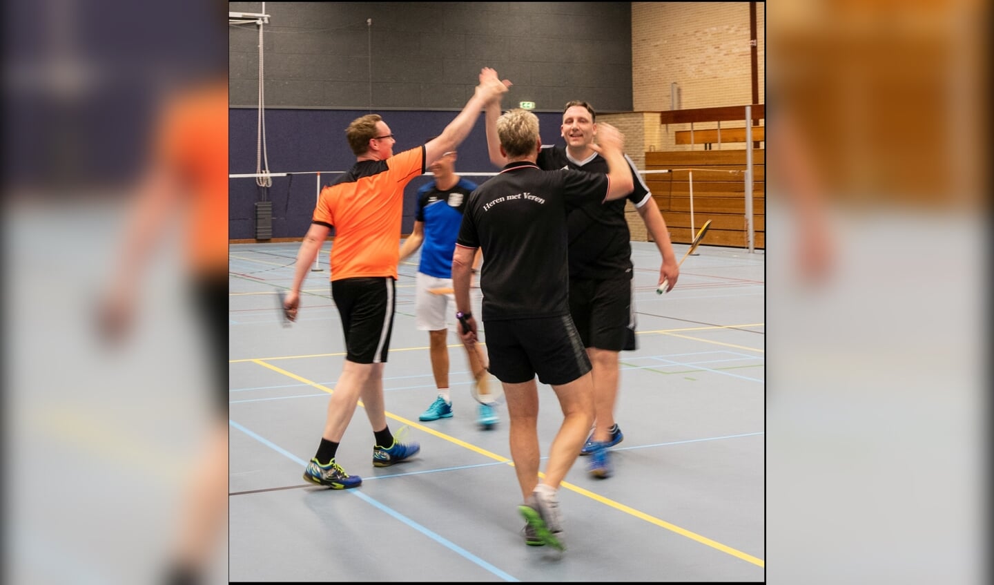 BC Doorn, BC Larsheim en BV Maarn-Maarsbergen bewijzen dat sportieve strijd en gezelligheid prima samengaan.