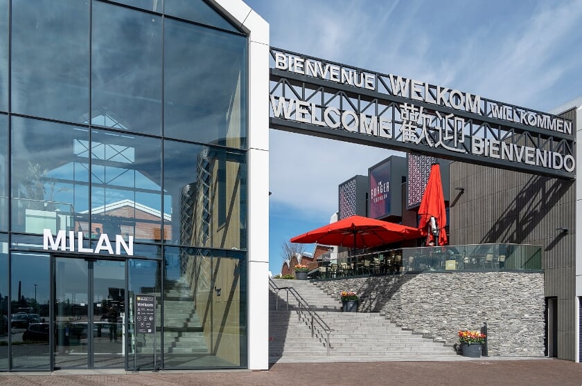 Het centrum heeft een internationale uitstraling.