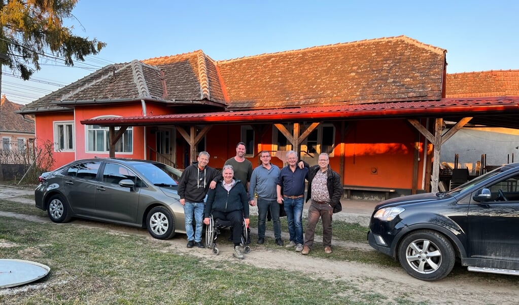 Van links naar rechts: John Dokter, Peter Davelaar, Harry Buitink, Nico van Koerten, Frits Lozeman en Henk Jongeneel.