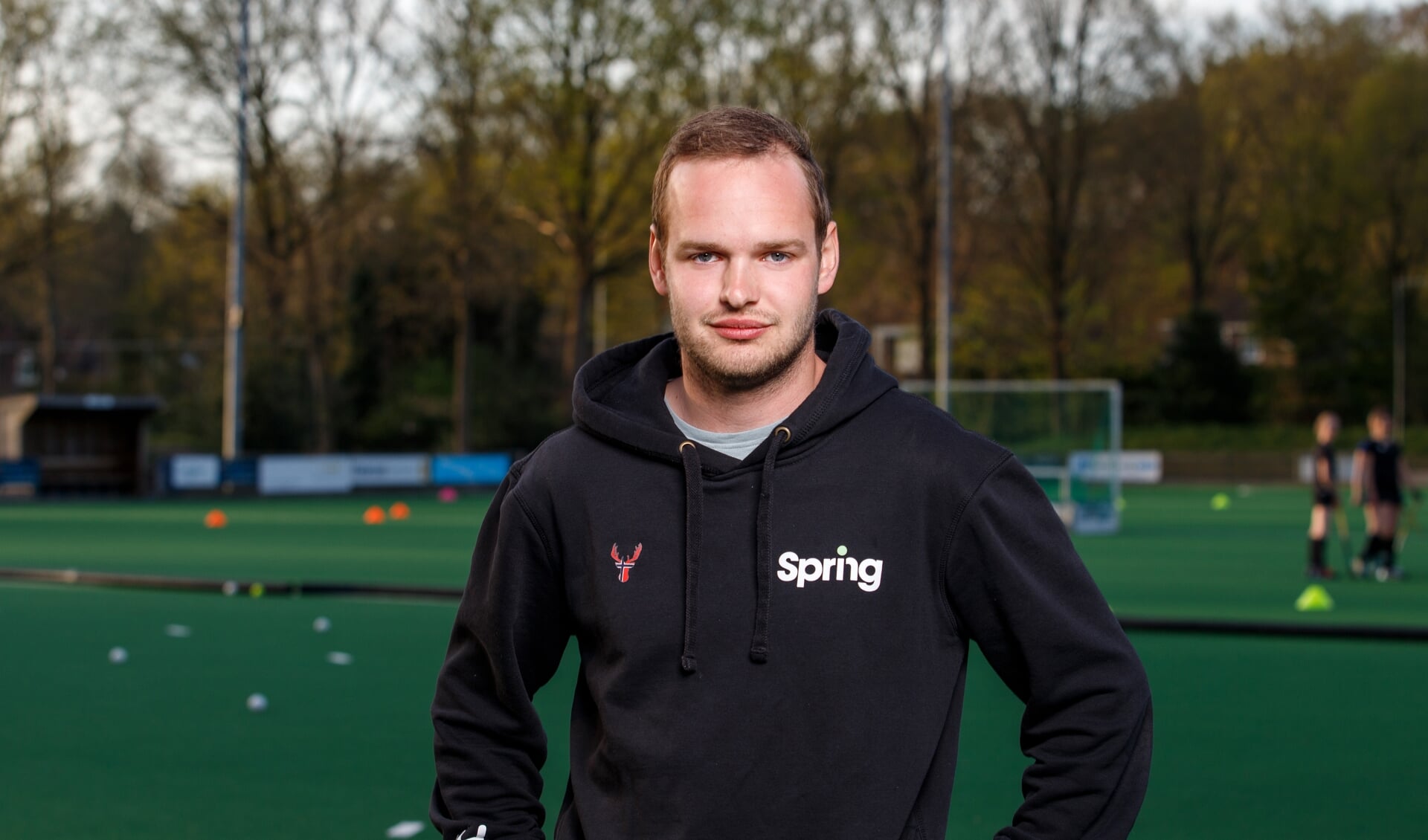 Floris - Jan den Houting heeft het felbegeerde hoogste diploma in de hockeysport te pakken.
