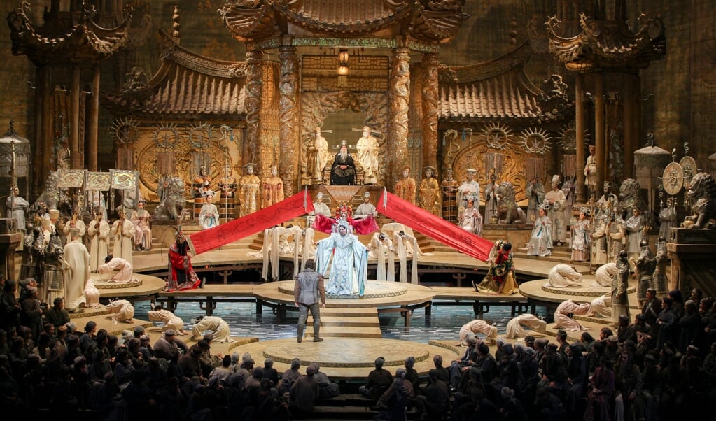 Scène uit Puccini's Turandot.